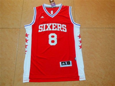 Maillot De Basket Philadelphia 76ers Jahlil Okafor 8 Rouge